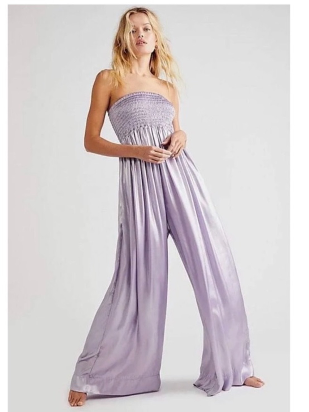Free People Julie One Piece Jumpsuit NWT Lilac Purple